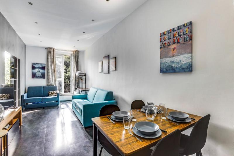193 Suite Devaux - Superbe Appartement A Parijs Buitenkant foto