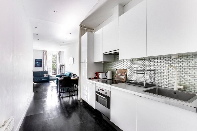 193 Suite Devaux - Superbe Appartement A Parijs Buitenkant foto